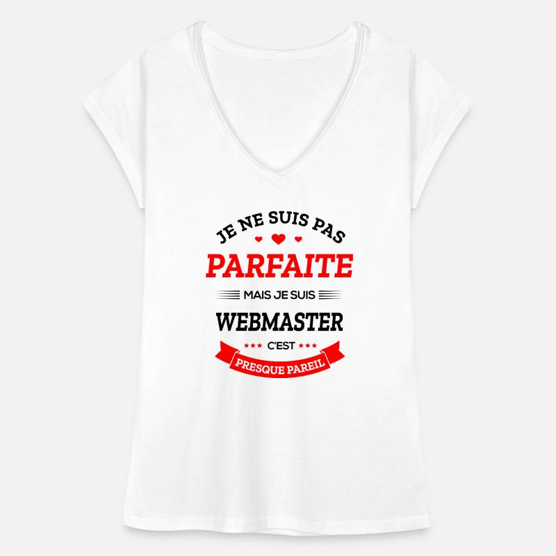 WEBMASTER PARFAITE T-shirt vintage Femme