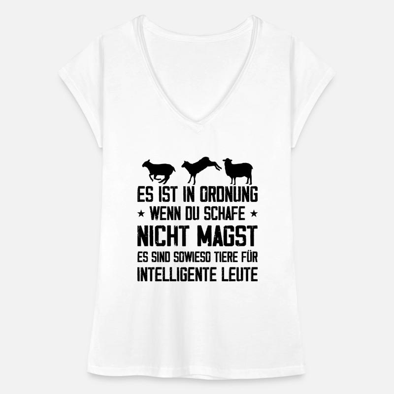 Schafe Schaf Schäfer Geschenk T-shirt vintage Femme