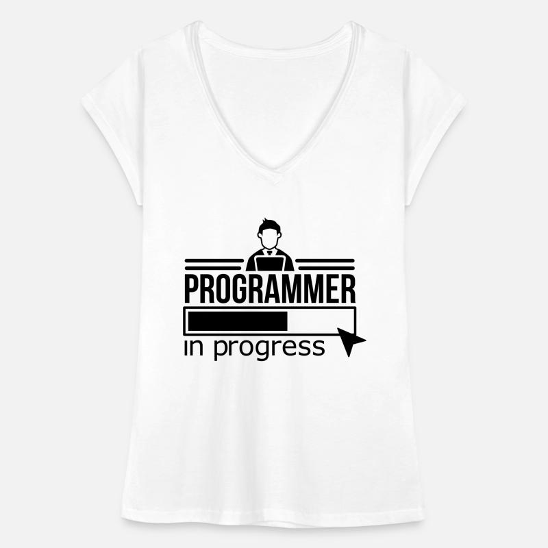Programmierer Frauen Vintage T-Shirt
