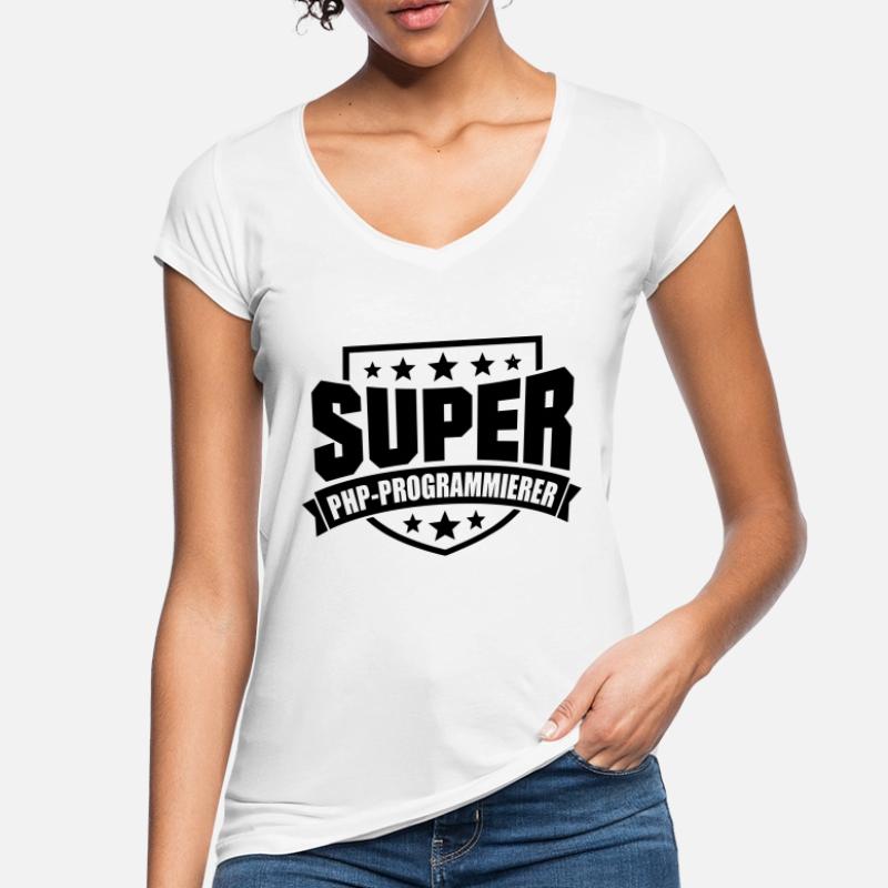 Super PHP-Programmierer Frauen Vintage T-Shirt