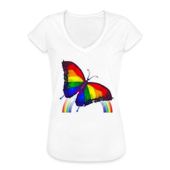 Gay Pride LGBT - Frauen Vintage T-Shirt - Weiß - Vorne