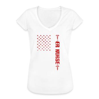 Krankenschwestern in der Notaufnahme Notaufnahme Krankenschwester Praktiker - Frauen Vintage T-Shirt - Weiß - Vorne