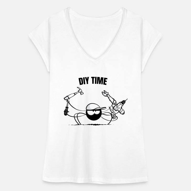 Beth l'araignée - Le bricolage (version texte) T-shirt vintage Femme