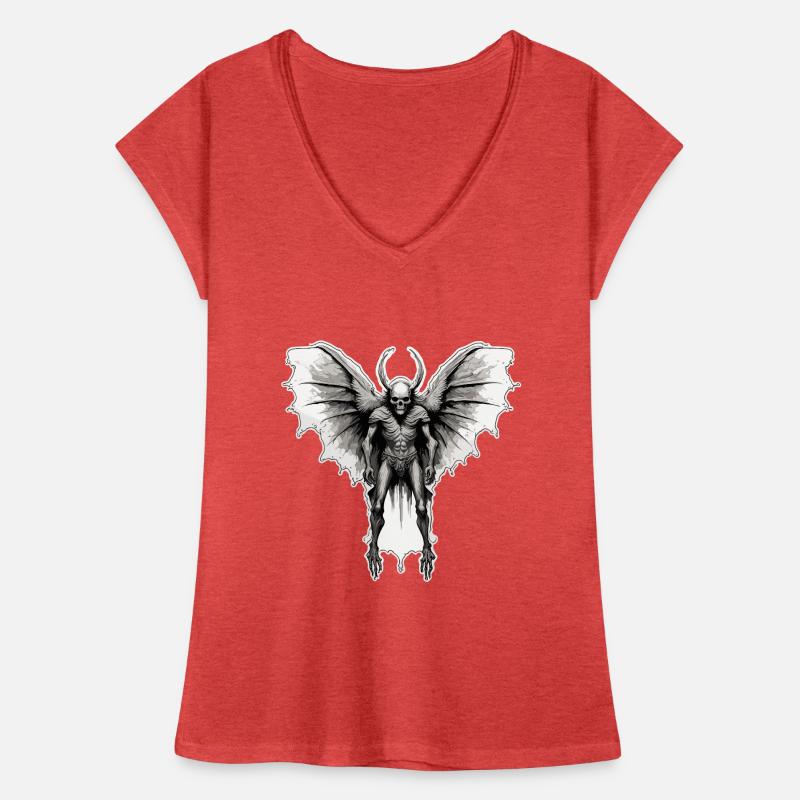Mothman / Moth / Insect / Mythical Creature / Flutter Women's Vintage T-Shirt