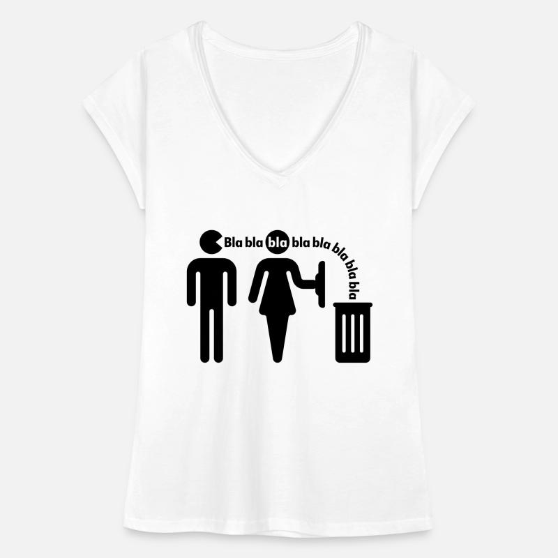 Bla bla bla (m/small) Women's Vintage T-Shirt