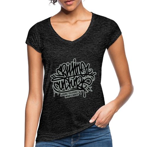 Criminal Culture - Frauen Vintage T-Shirt