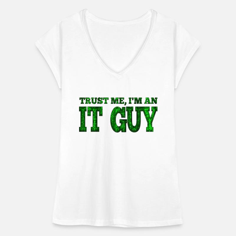 IT-Typ Unterstützung Geek Computer Computer Geek Techniker Frauen Vintage T-Shirt