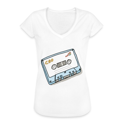 Cassette - Frauen Vintage T-Shirt