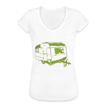 Qek Junior Quek - Frauen Vintage T-Shirt - Weiß - Vorne