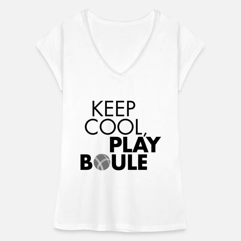 keep cool play boule B 2c Frauen Vintage T-Shirt