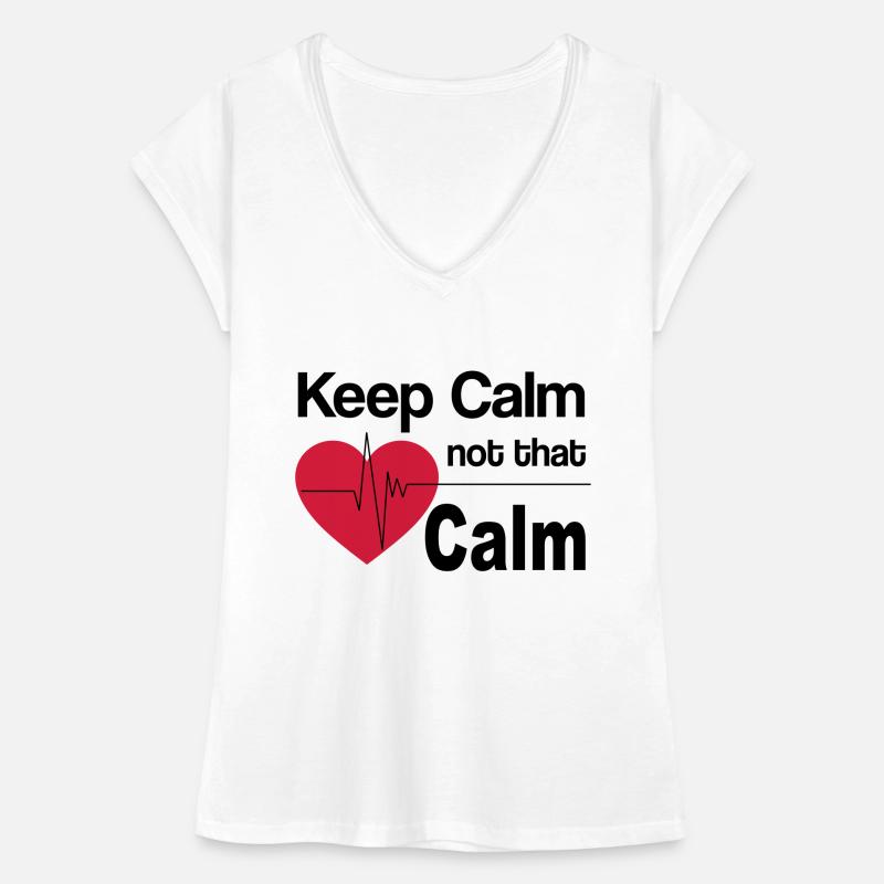 keep calm doc T-shirt vintage Femme