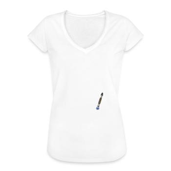 Regel Nr. 1 - Frauen Vintage T-Shirt - Weiß - Vorne