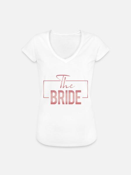 The Bride - Frauen Vintage T-Shirt - Weiß