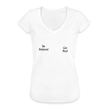 mathe pie witz spaß mathematik physik lehrer witze - Frauen Vintage T-Shirt - Weiß - Vorne