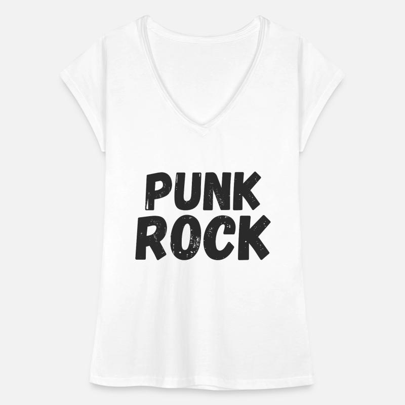 Punk Frauen Vintage T-Shirt