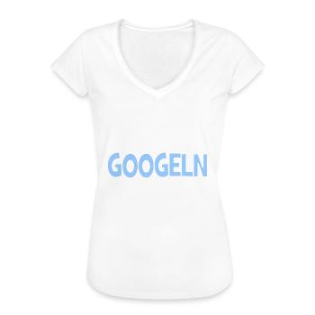Denken ist wie googeln nur krasser!!! - Internet - Frauen Vintage T-Shirt - Weiß - Vorne