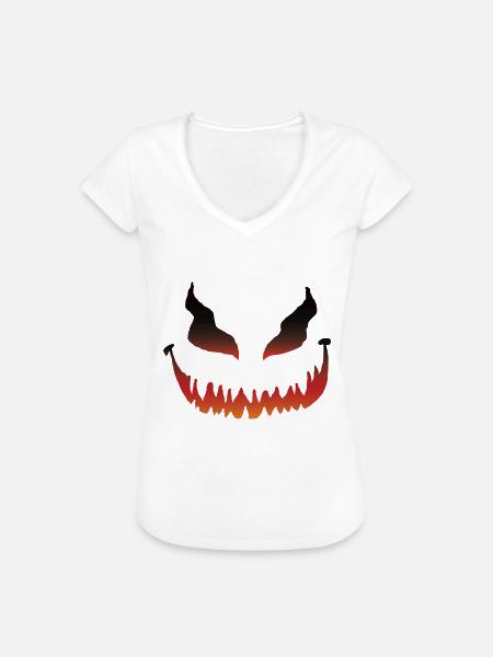 FIRE DUDE - Frauen Vintage T-Shirt - Weiß