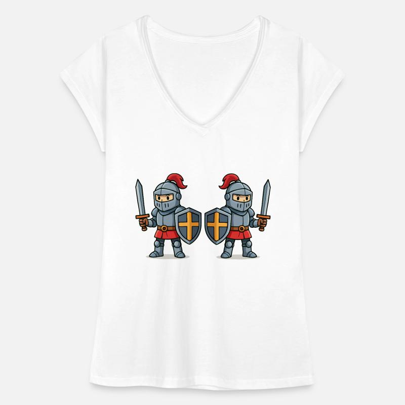 Knight Comic 2 Women's Vintage T-Shirt