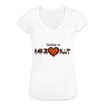 Handball Harzblut - Frauen Vintage T-Shirt - Weiß - Vorne
