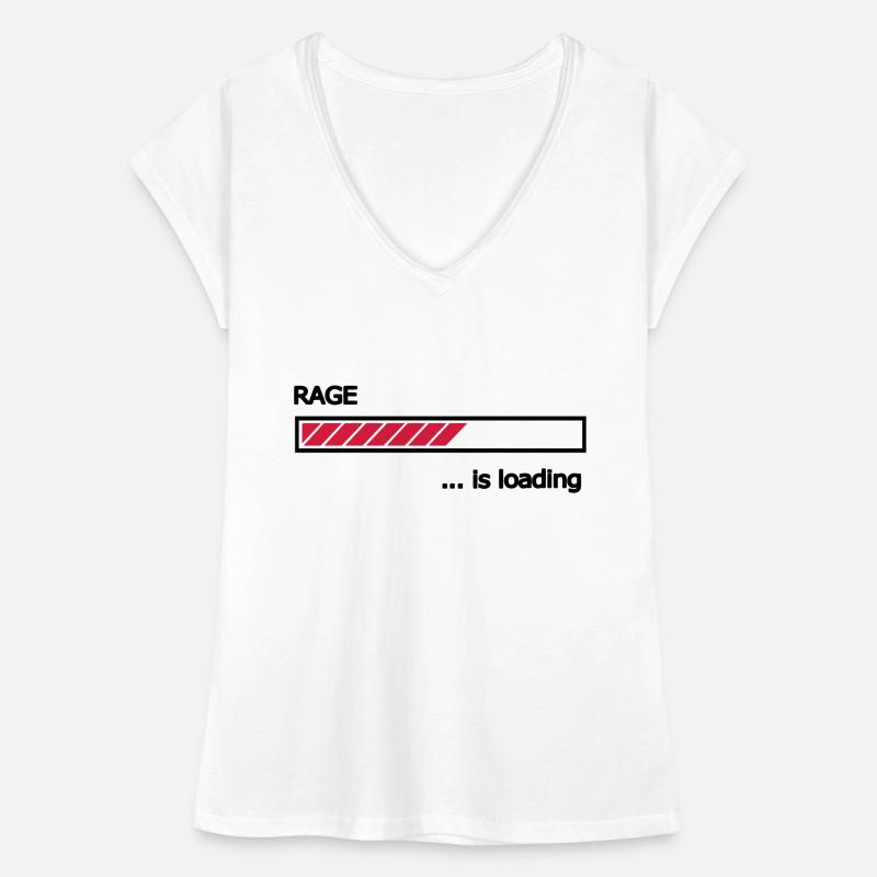 Rage is loading progress bar Loading Bar Women's Vintage T-Shirt