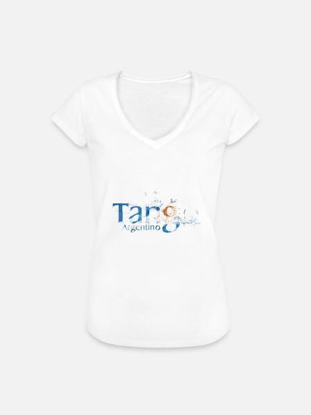 tango - Frauen Vintage T-Shirt - Weiß