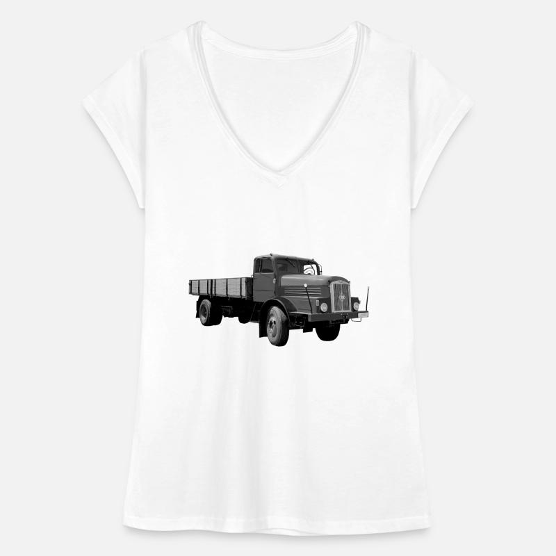 H6 Truck IFA Werdau DDR Oldtimer Ostalgie T-shirt vintage Femme