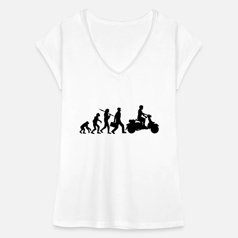 Moulinet électrique Evolution de moteur de véhicule cool T-shirt vintage Femme