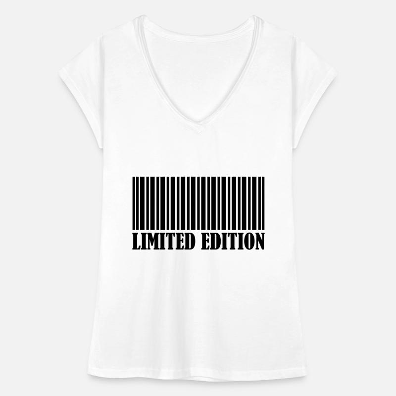 Code-barres Édition Limitée T-shirt vintage Femme