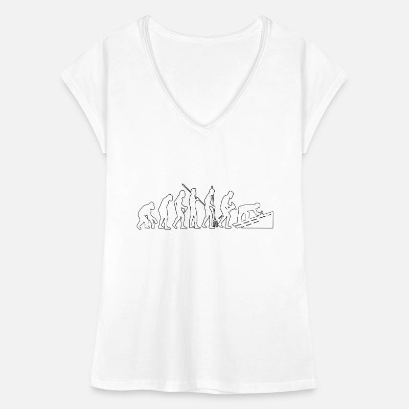 Roofer Evolution Craft Maître Couvreur T-shirt vintage Femme