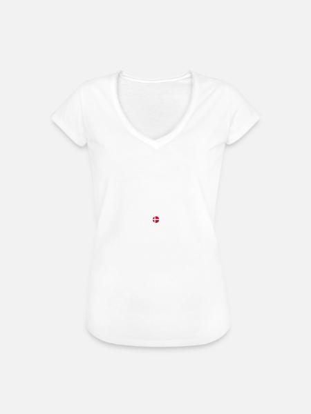 Dänemark - Kobenhavn - Danmark - Denmark - Frauen Vintage T-Shirt - Weiß