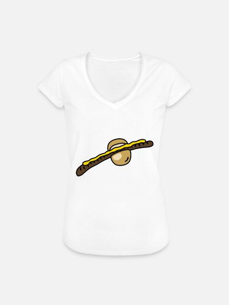 Coburger Bratwurst - Frauen Vintage T-Shirt - Weiß