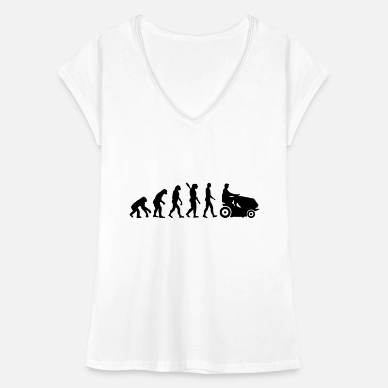 Évolution Tondeuse T-shirt vintage Femme