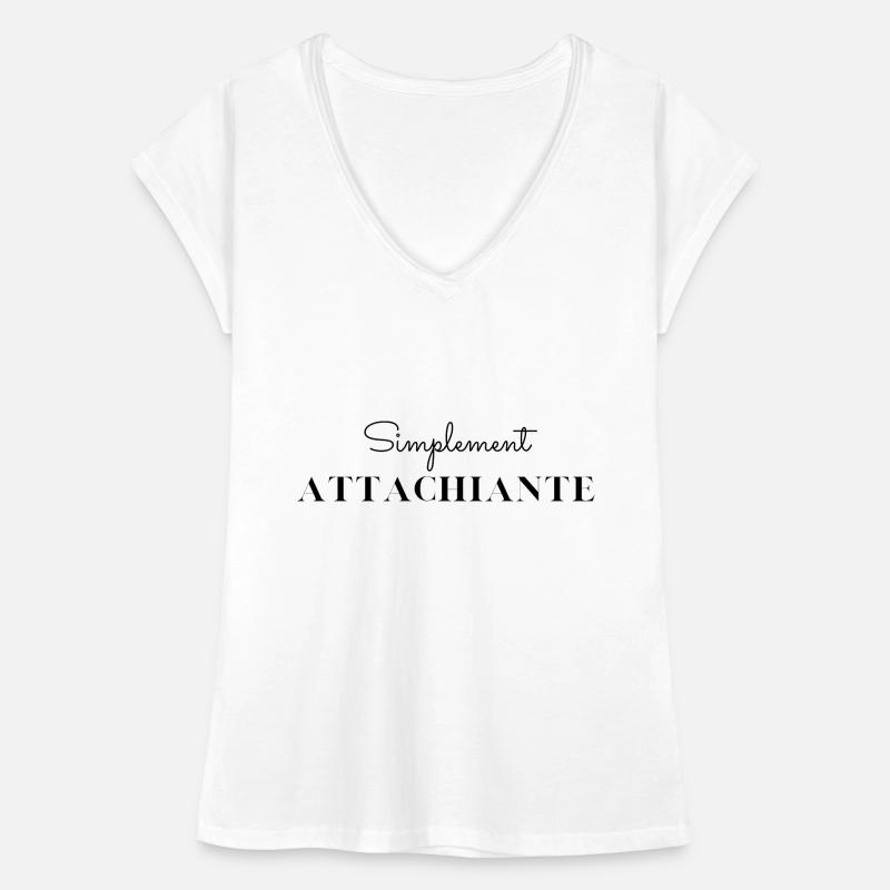 Simplement attachiante T-shirt vintage Femme
