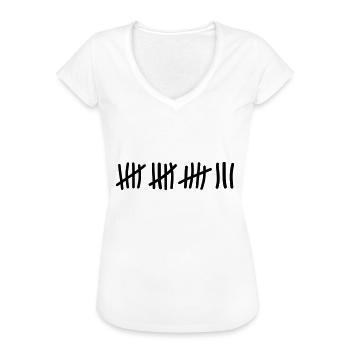 18 Geburtstag - Frauen Vintage T-Shirt - Weiß - Vorne