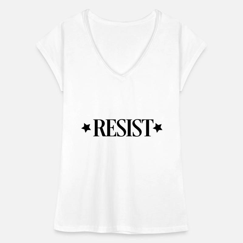 resist T-shirt vintage Femme