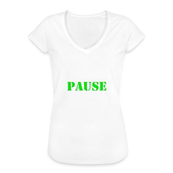 Online Game - Frauen Vintage T-Shirt - Weiß - Vorne
