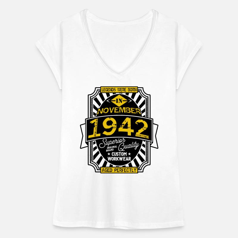 1942 NOVEMBRE Maglietta vintage donna