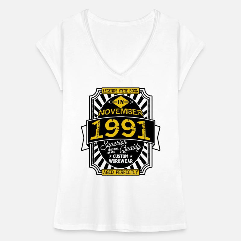 NOVEMBRE 1991 Maglietta vintage donna