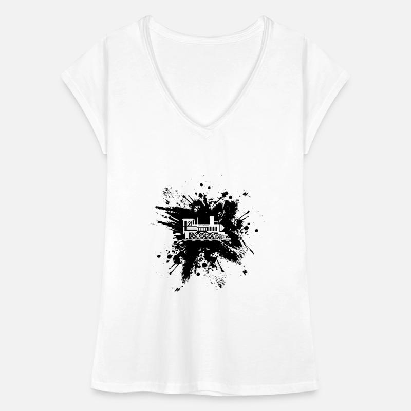 Railway model railway train driver Railway operator Women's Vintage T-Shirt