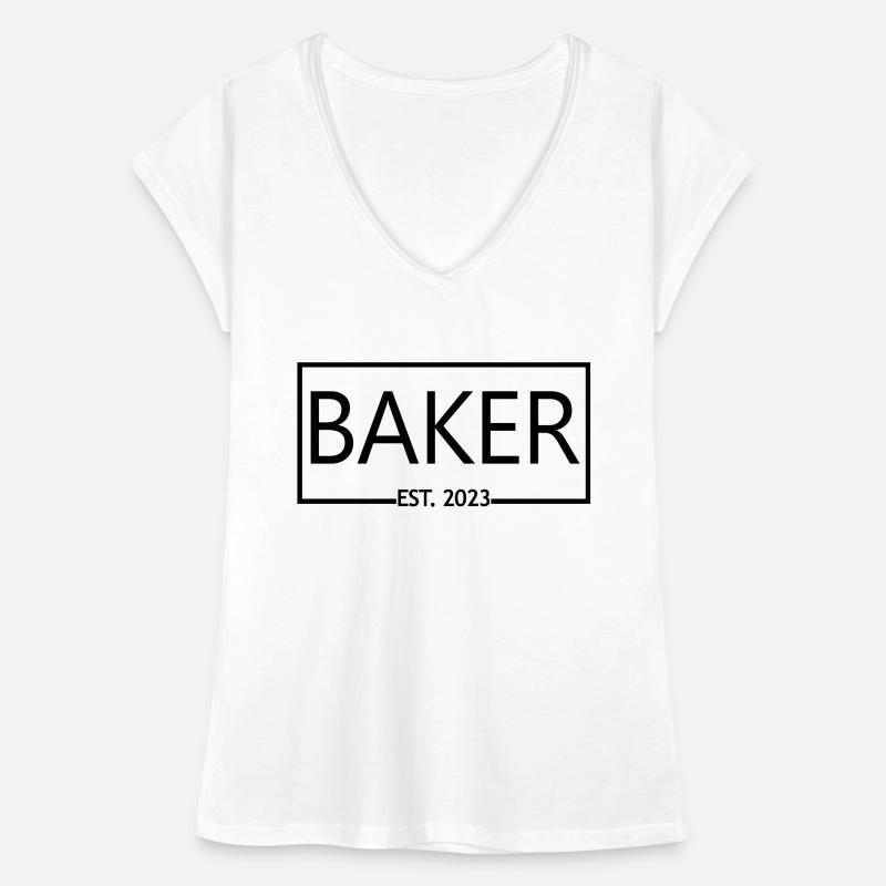 Baker Est. 2023 Graduated Pastry Baking Student Women's Vintage T-Shirt
