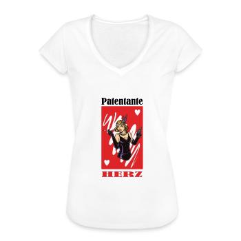 Godmother Aunt Godmother Baptismal Godchild - Women's Vintage T-Shirt - white - Front - Danielle (179cm)
