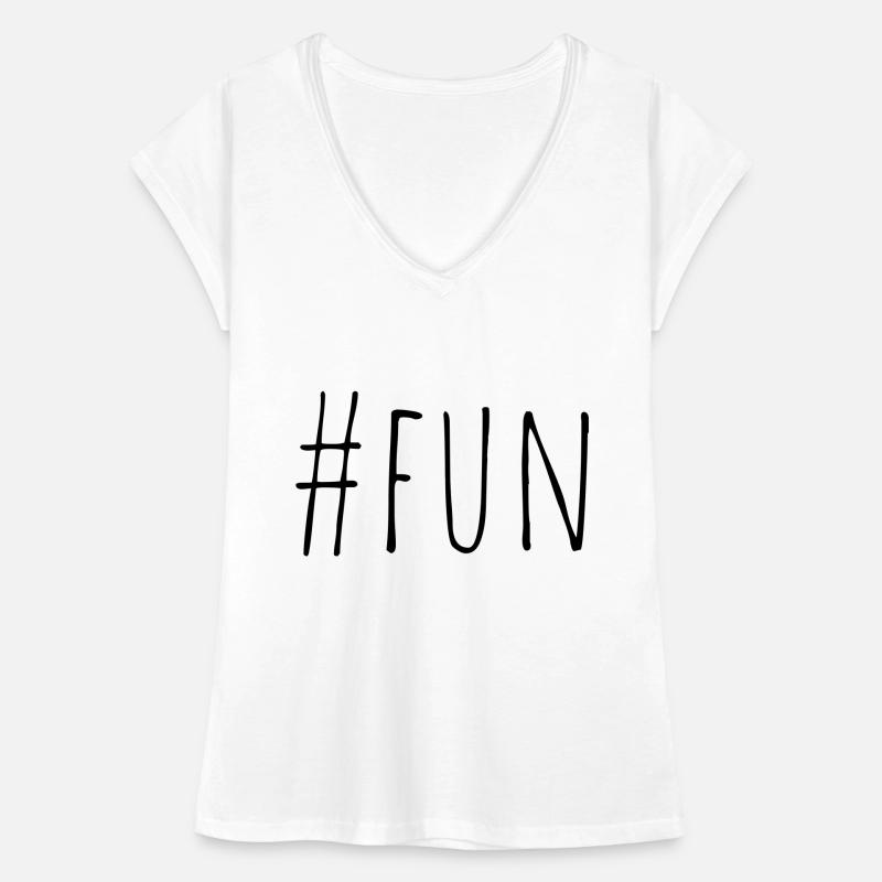 Fun Hashtag - idée cadeau élégant T-shirt vintage Femme