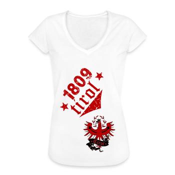 Tirol - Frauen Vintage T-Shirt - Weiß - Vorne