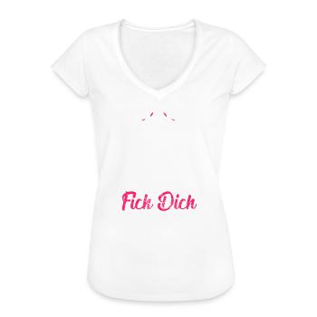 Hokus Pokus Fick Dich Modus Lustig - Frauen Vintage T-Shirt - Weiß - Vorne