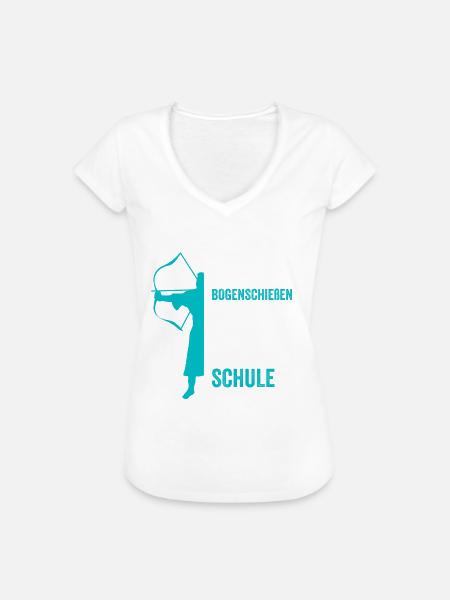 Bogenschießen Bogenschütze Pfeile Bogen - Frauen Vintage T-Shirt -