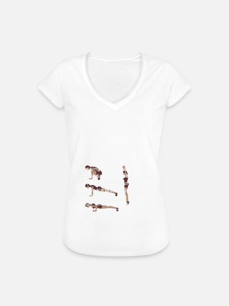 burpee definition - Frauen Vintage T-Shirt - Weiß