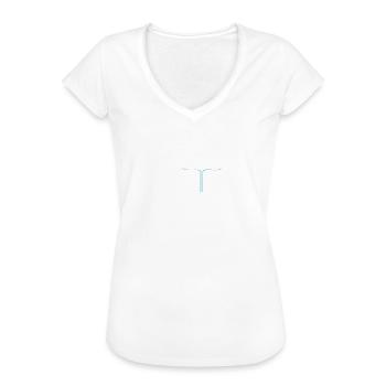Lesen Herzschlag Puls - Frauen Vintage T-Shirt - Weiß - Vorne