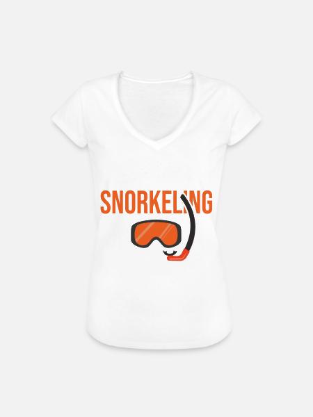Schnorcheln - Frauen Vintage T-Shirt -