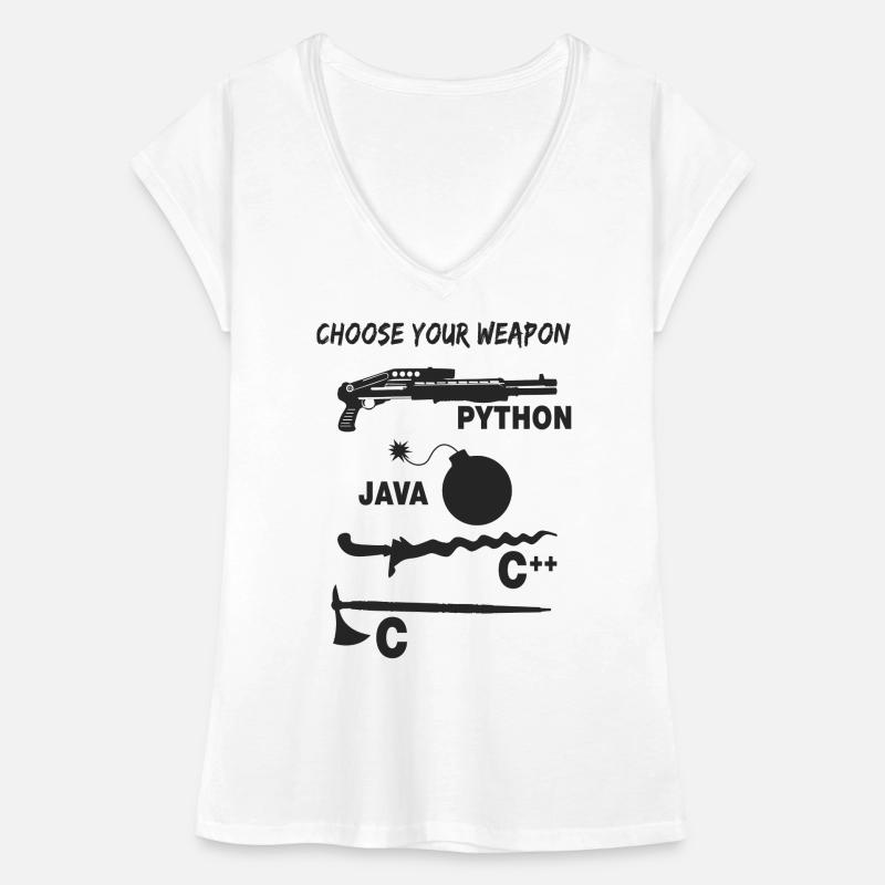 Programmierer Wählt Eure Programmiersprache Frauen Vintage T-Shirt