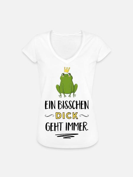 Lustige Sprüche - Frauen Vintage T-Shirt - Weiß